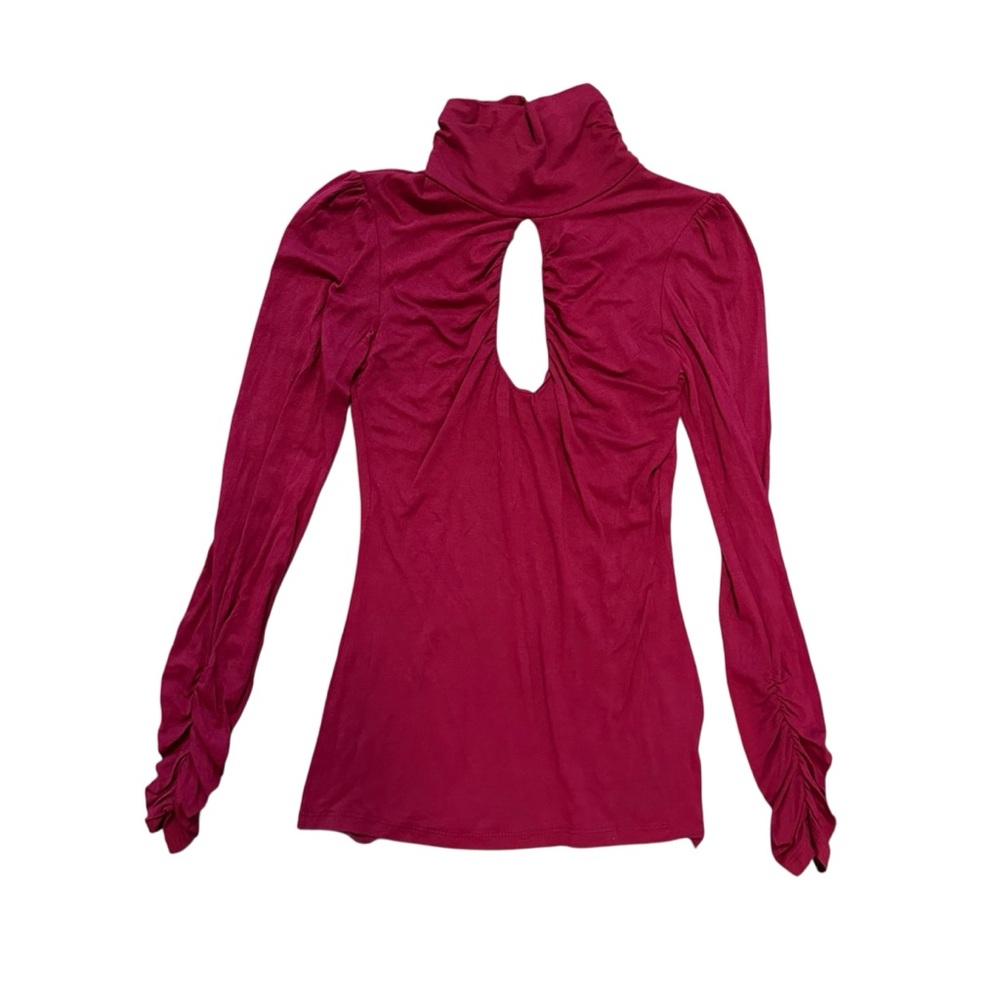 Y2K Do + Be Elegant Magenta Long Sleeve Top